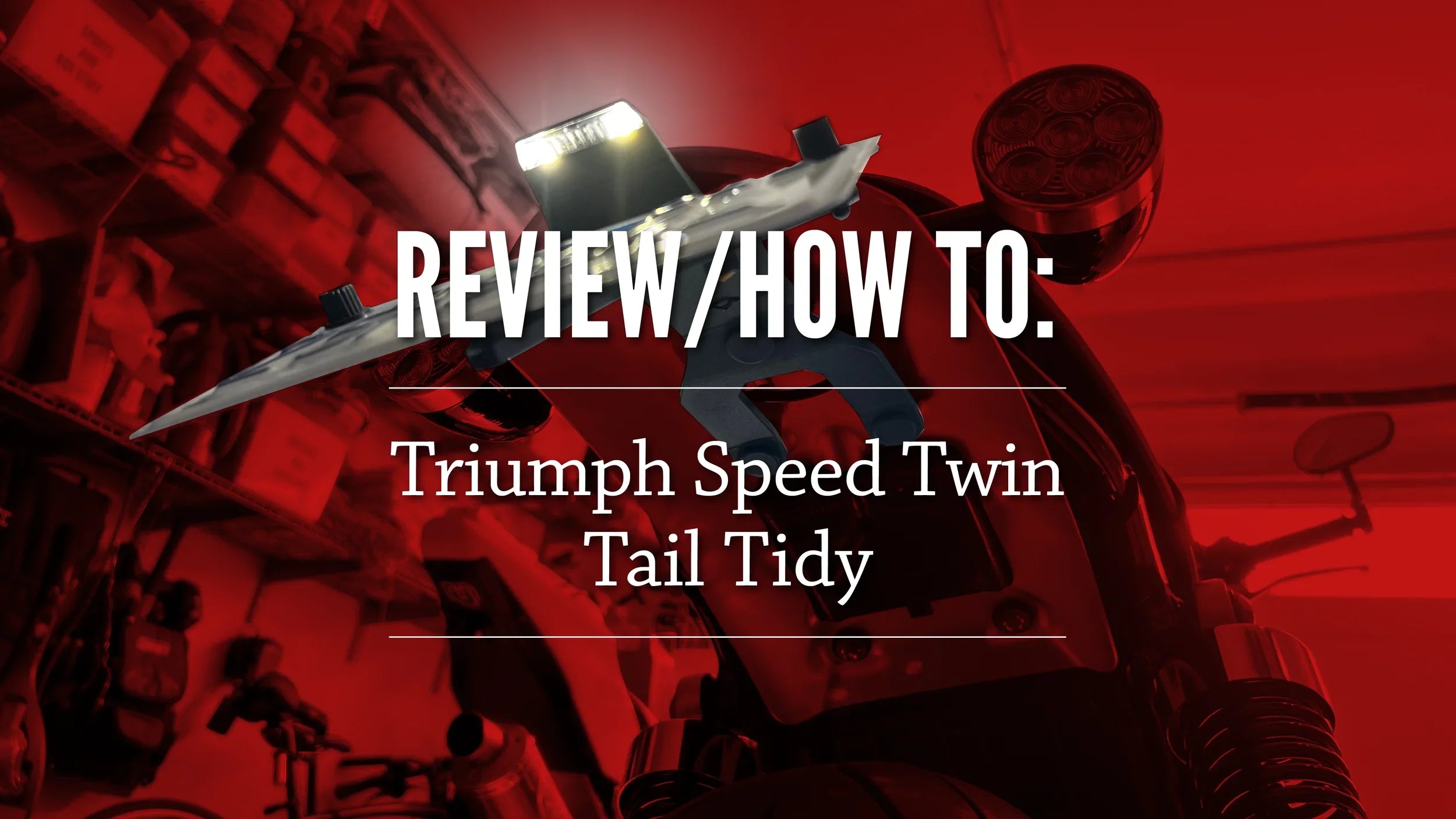 How To: Install a Speed Twin Tail Tidy