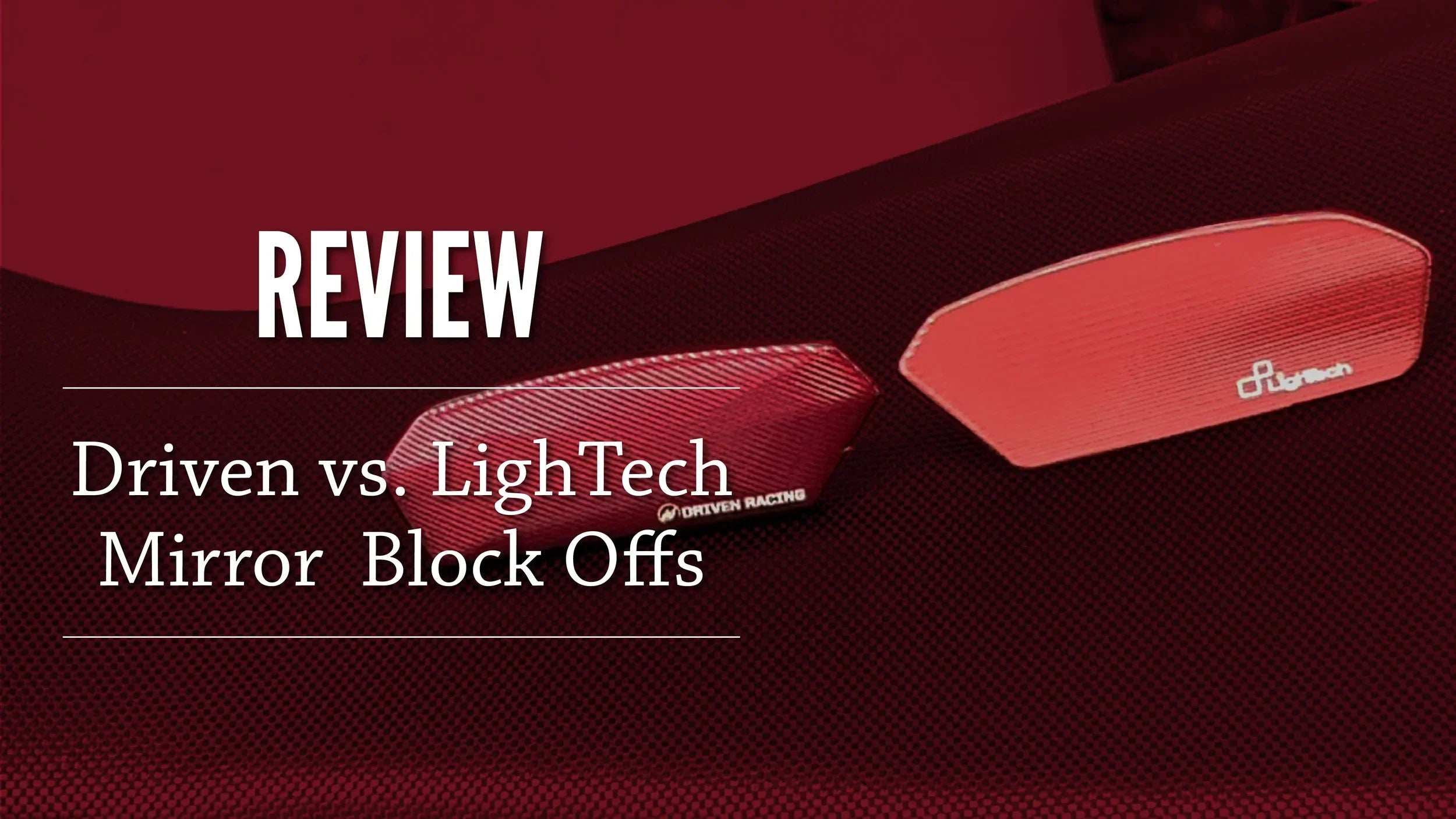 Mirror Block Off Plate Comparison Test