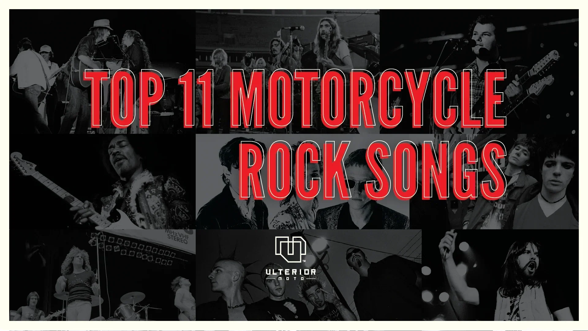 Top 11 Motorcycle Rock Songs Ever